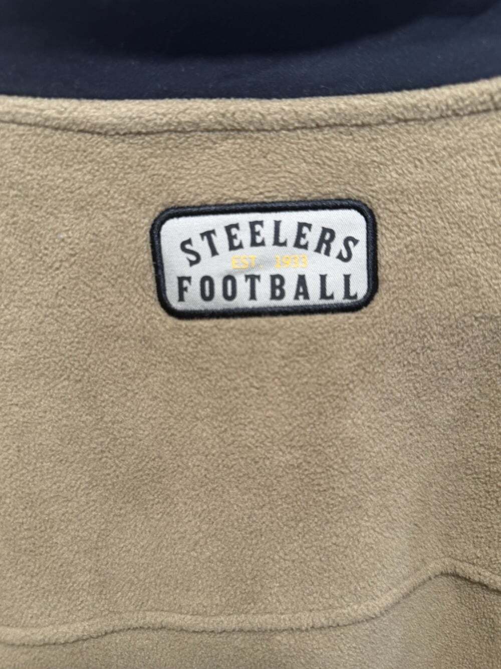 Pittsburgh Steelers Darius Rucker Fanatics Fleece Jacket Men’s 3XL XXXL Tan NFL - Picture 3 of 8